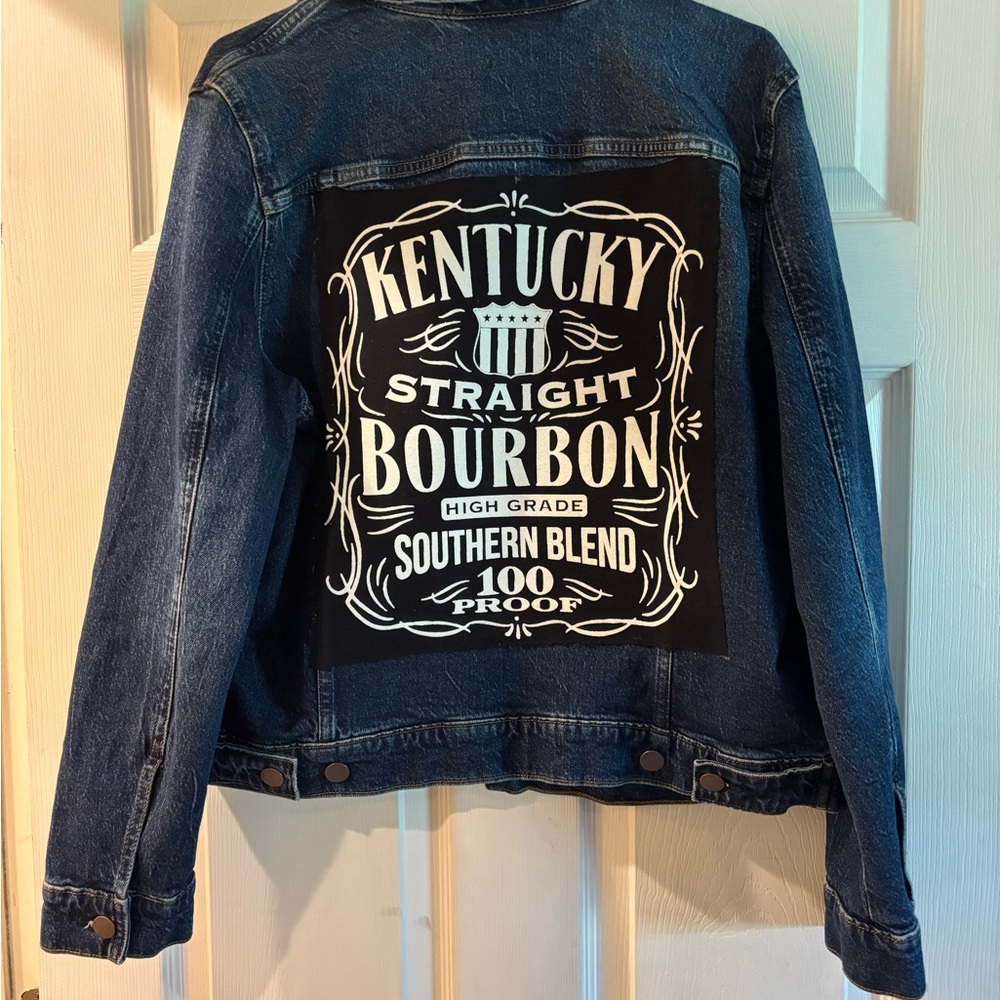 a.n.a Kentucky Straight Bourbon Denim Jacket